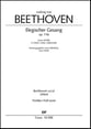 Elegischer Gesang, Op. 118 SATB choral sheet music cover